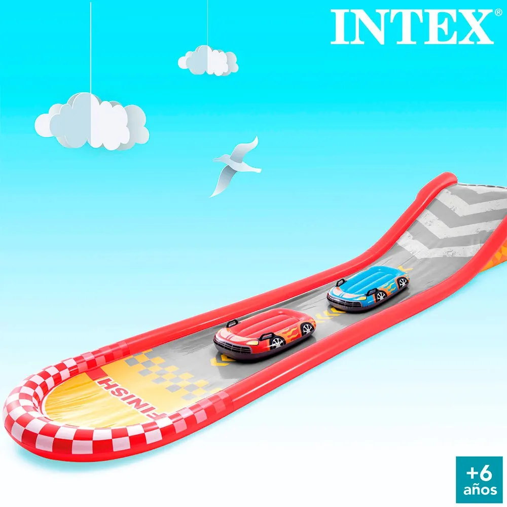 Intex Renn Spaß Rutschbahn 561x119x79 Cm, Multicolour, 561 x 119 x 79cm Intex Renn Spaß Rutschbahn 561x119x79 Cm, Multicolour, 561 x 119 x 79cm