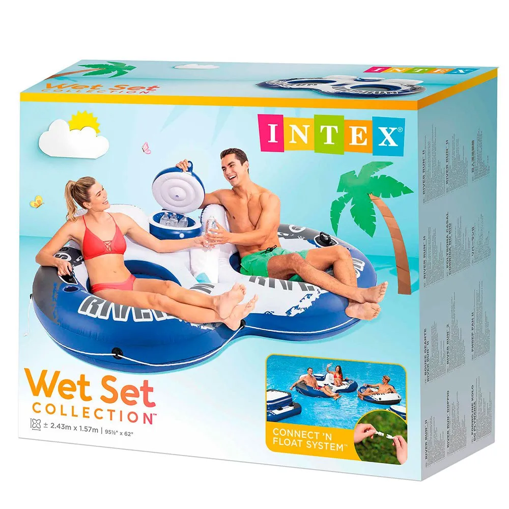 Intex River Run 2 Strandwagen Mit Doppelrädern Und Kühlbox unisex, 243 x 157cm Intex River Run 2 Strandwagen Mit Doppelrädern Und Kühlbox unisex, 243 x 157cm