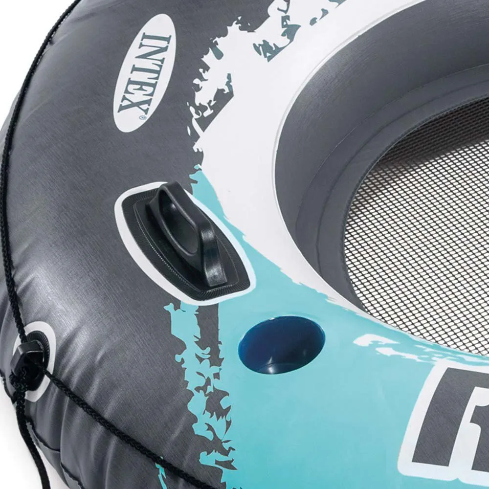 Intex River Run Ø135 Cm Schwimmring unisex, White / blue / grey, Ø135cm