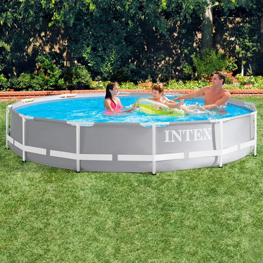 Intex Round Collapsible Prisma Frame Range Pool, 366 x 76cm Intex Round Collapsible Prisma Frame Range Pool, 366 x 76cm