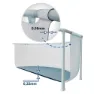 Intex Runder Prismatischer Aufstellpool Mit Filterpumpe, 366 x 99cm