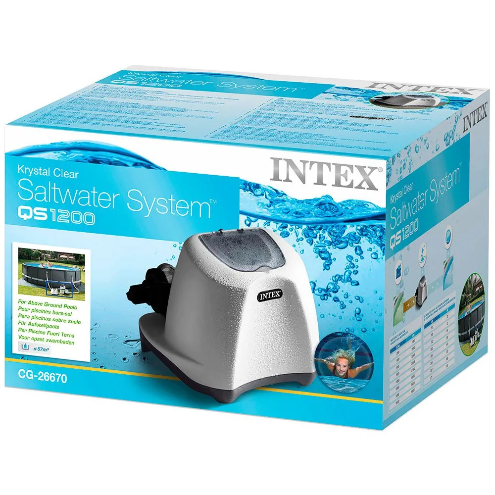 Intex Salzwasser-chlorinator-system Eco 12 G/h, One size Intex Salzwasser-chlorinator-system Eco 12 G/h, One size