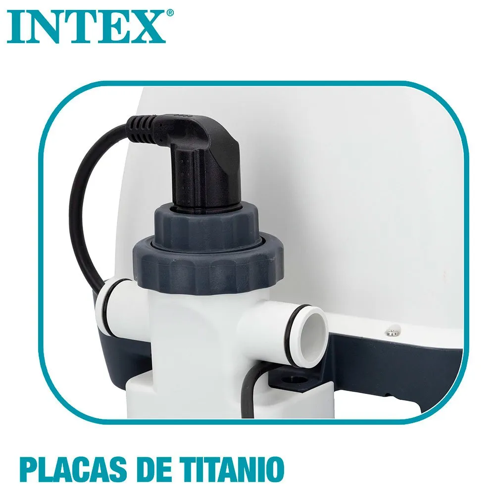 Intex Salzwasserchlorinator Für Pools Bis Zu 17 M³, Grey, One Size Intex Salzwasserchlorinator Für Pools Bis Zu 17 M³, Grey, One Size