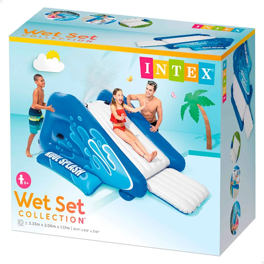 Intex Schieben Und 2 Sprühgeräte unisex, Blue, One Size