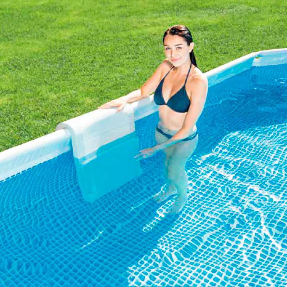 Intex Schwimmbadstuhl Für Aufstellpools unisex, White, One Size Intex Schwimmbadstuhl Für Aufstellpools unisex, White, One Size