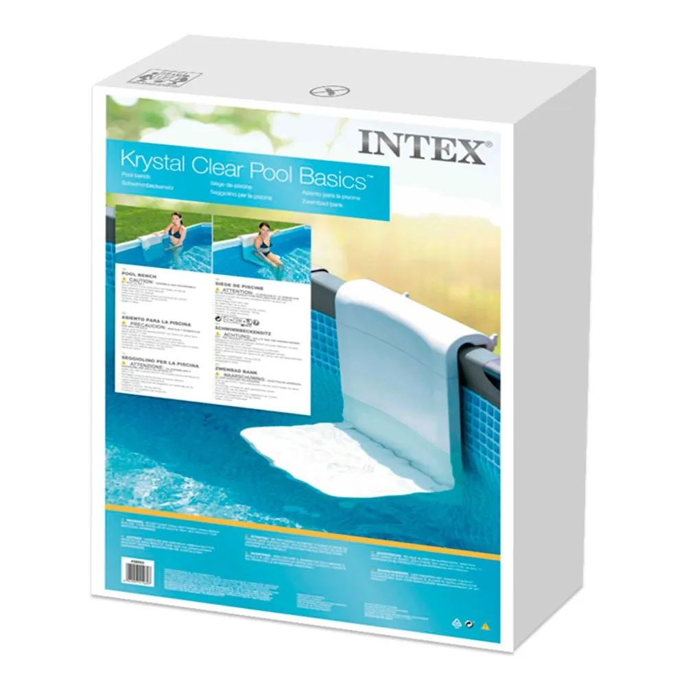 Intex Schwimmbadstuhl Für Aufstellpools, White, One Size Intex Schwimmbadstuhl Für Aufstellpools, White, One Size