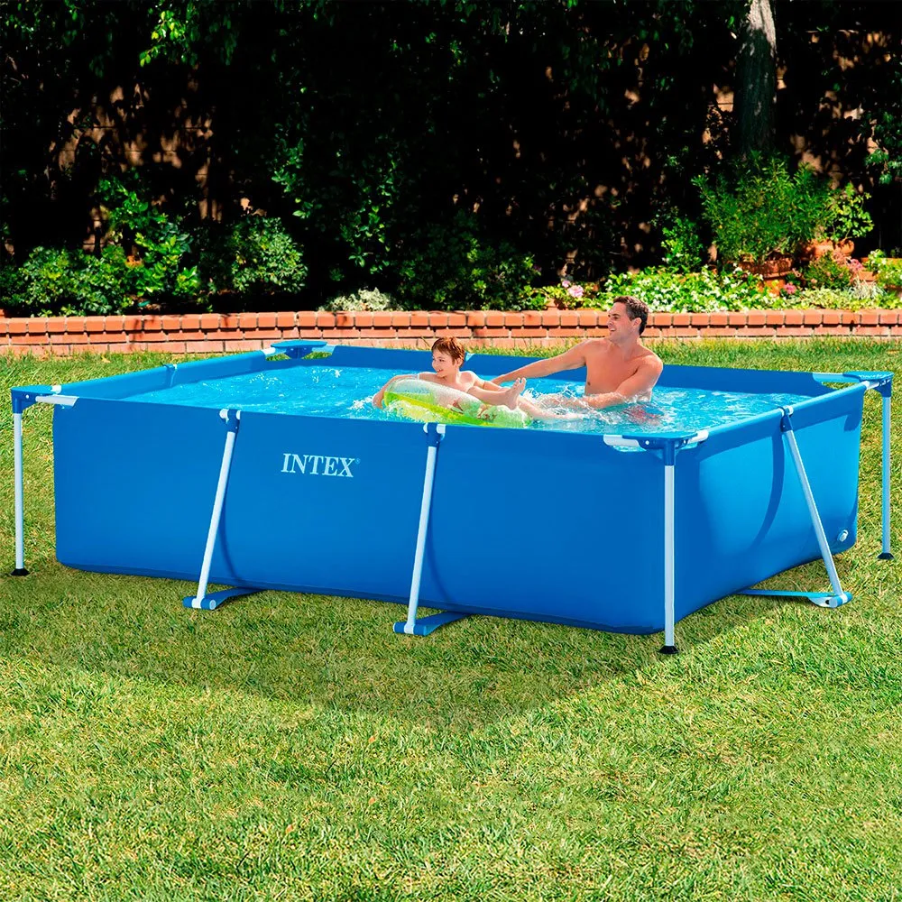 Intex Small Frame Collapsible 300x200x75 Cm Pool, 300 x 200 x 75cm Intex Small Frame Collapsible 300x200x75 Cm Pool, 300 x 200 x 75cm