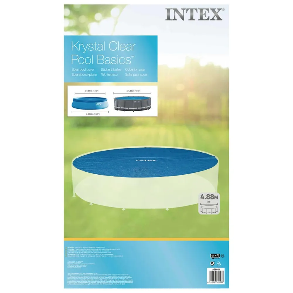 Intex Solar-polyethylen-poolabdeckung 470 Cm, Black, One Size Intex Solar-polyethylen-poolabdeckung 470 Cm, Black, One Size