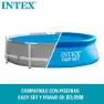 Intex Solar Poolabdeckung 305 Cm, Blue, Für Easy Set/Metal Frame Pools