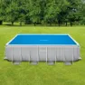 Intex Solar-poolabdeckung Aus Polyethylen 378x186 Cm unisex, Multicolor, One Size