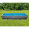 Intex Solar-poolabdeckung Aus Polyethylen 716x346 Cm, Anthracite, One Size