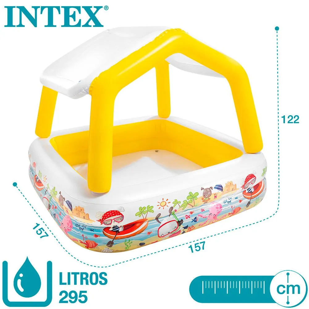 Intex Sonnenschutz Für Pool, White / blue / multi, 295L Intex Sonnenschutz Für Pool, White / blue / multi, 295L