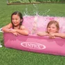 Intex Stahl Quadratischer Aufstellpool 122x122x30 Cm, Pink, 342L