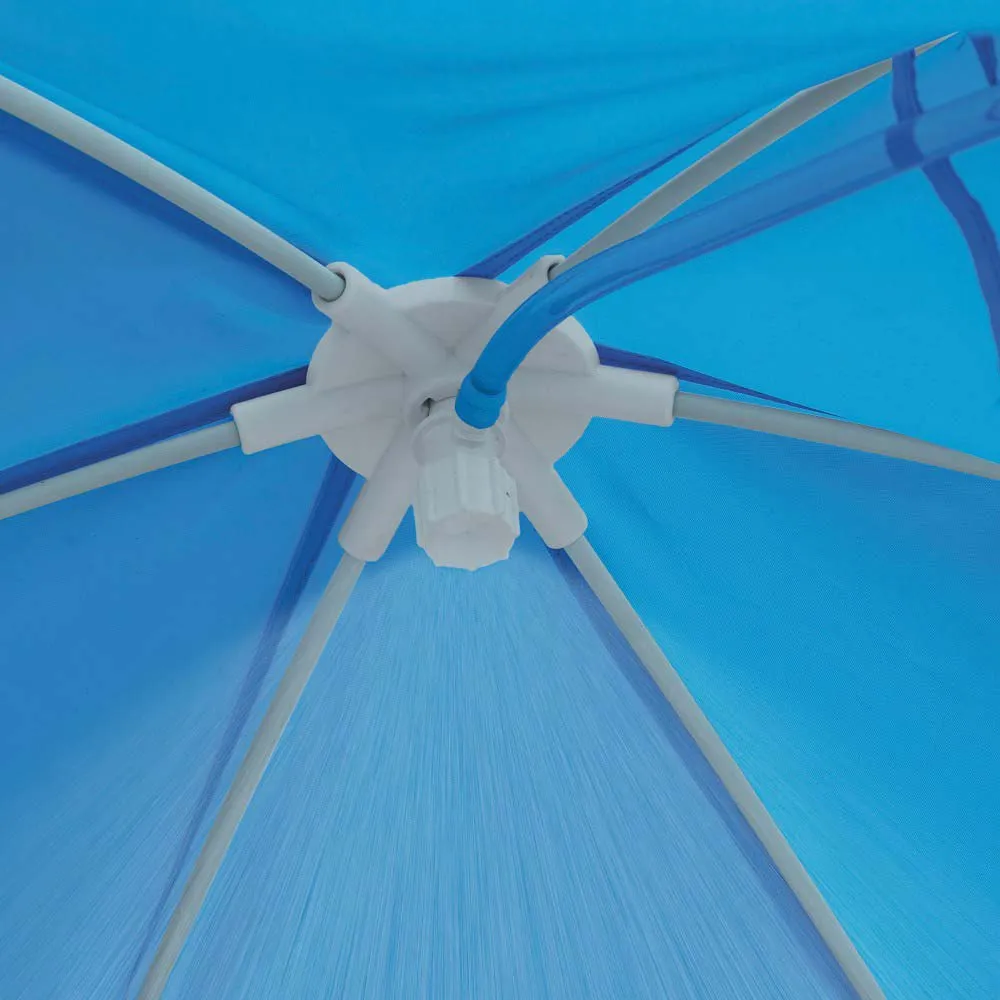 Intex Stahl Runder Aufstellpool Mit Überdachung 183cm unisex, Blue, 700L