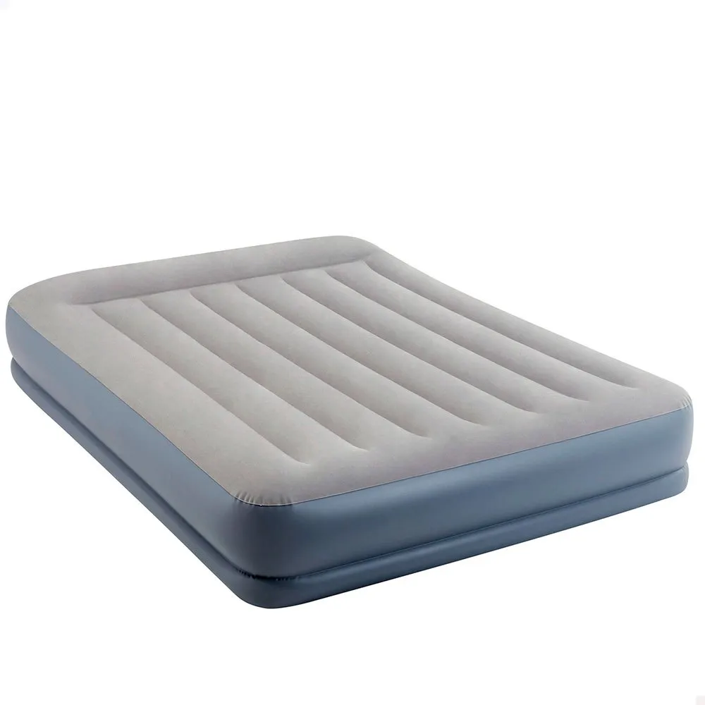 Intex Standard Pillow Rest Midrise Luftmatratze, Grey, 152 x 203 x 30cm Intex Standard Pillow Rest Midrise Luftmatratze, Grey, 152 x 203 x 30cm