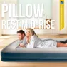 Intex Standard Pillow Rest Midrise Luftmatratze, Grey, 152 x 203 x 30cm