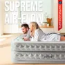 Intex Supreme Fiber-tech Doppel-luftbett, Grey, 152 x 203 x 51cm