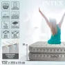 Intex Supreme Fiber-tech Doppel-luftbett, Grey, 152 x 203 x 51cm