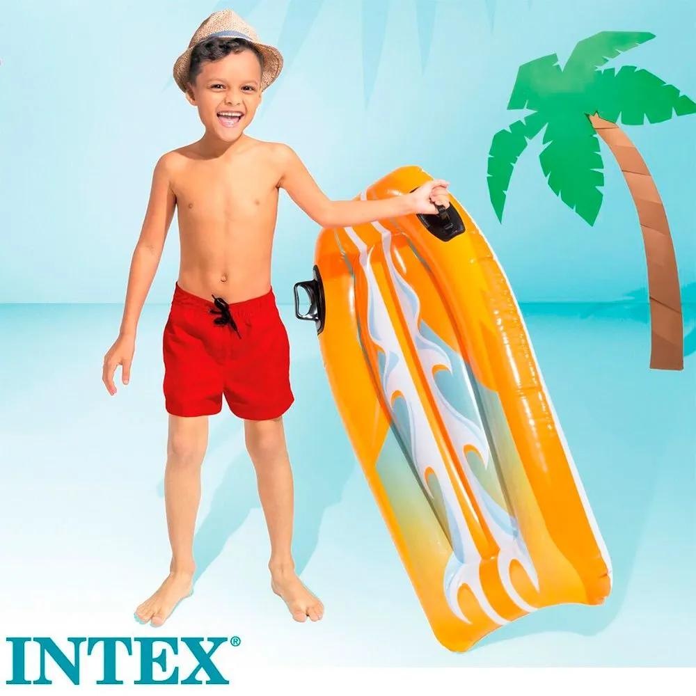 Intex Surftisch Mit Joy Rider 2 Griffsortiment 112x62 Cm unisex, Multicolor, One Size Intex Surftisch Mit Joy Rider 2 Griffsortiment 112x62 Cm unisex, Multicolor, One Size