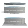 Intex Ultra Xtr 488x122 Cm Stahl Runder Aufstellpool, Grey / blue, 19156L