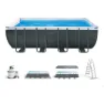 Intex Ultra Xtr 549x274x132 Cm Stahl Rechteckiger Aufstellpool Mit Rahmen, Grey / blue, 17203L