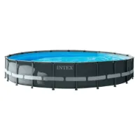 Intex Ultra Xtr 610x122 Cm Stahl Runder Aufstellpool Intex Ultra Xtr 610x122 Cm Stahl Runder Aufstellpool