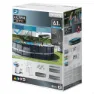 Intex Ultra Xtr 610x122 Cm Stahl Runder Aufstellpool, Grey / blue, 30079L
