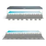 Intex Ultra Xtr 975x488x132 Cm Stahl Rechteckiger Aufstellpool Mit Rahmen unisex, Grey / blue, 54368L