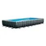 Intex Ultra Xtr 975x488x132 Cm Stahl Rechteckiger Aufstellpool Mit Rahmen unisex, Grey / blue, 54368L