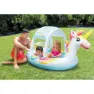 Intex Unicorn 254x132x109 Cm Runder Aufblasbarer Pool, Multicolor, 130L