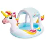 Intex Unicorn 254x132x109 Cm Runder Aufblasbarer Pool, Multicolor, 130L