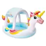 Intex Unicorn 254x132x109 Cm Runder Aufblasbarer Pool, Multicolor, 130L