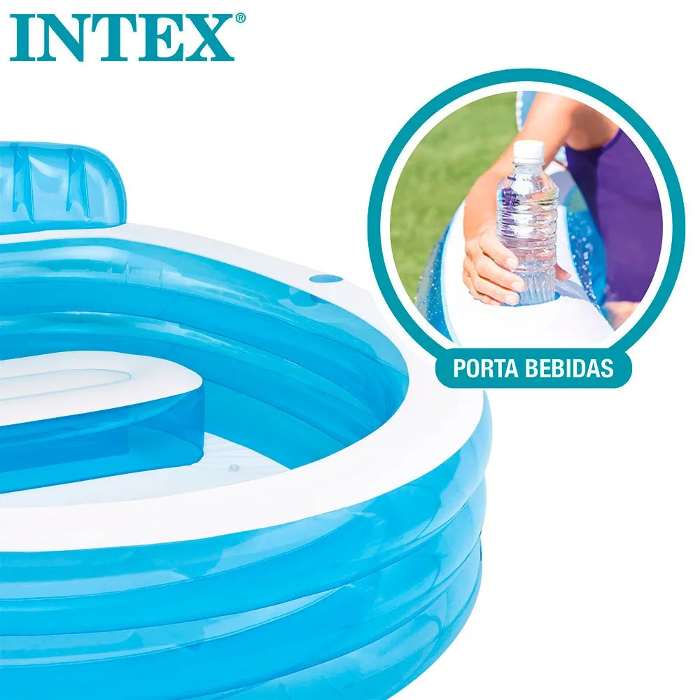 Intex Vertraut Mit Stuhlpool, Blue, 640 Liter-Von 3Y Intex Vertraut Mit Stuhlpool, Blue, 640 Liter-Von 3Y