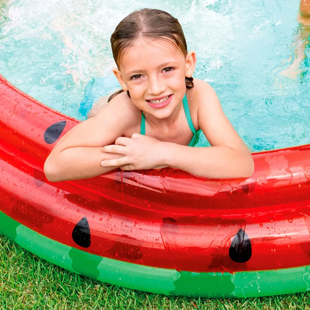 Intex Watermelon Aufblasbarer Pool, Red, One Size