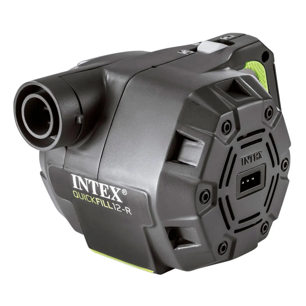 Intex Wiederaufladbare Elektrische Luftpumpe Mit Adapter, Black, One Size Intex Wiederaufladbare Elektrische Luftpumpe Mit Adapter, Black, One Size