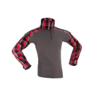 Invadergear Flannel Combat Langarm-t-shirt Invadergear Flannel Combat Langarm-t-shirt