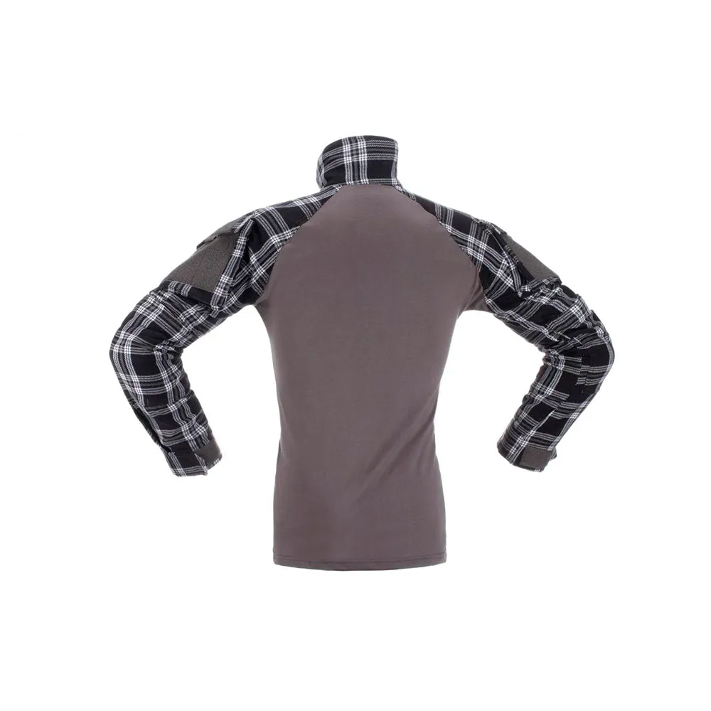 Invadergear Flannel Combat Langarm-t-shirt Invadergear Flannel Combat Langarm-t-shirt