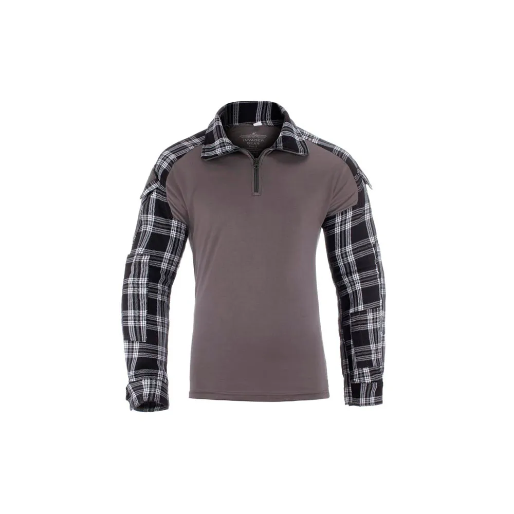 Invadergear Flannel Combat Langarm-t-shirt Invadergear Flannel Combat Langarm-t-shirt