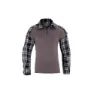 Invadergear Flannel Combat Langarm-t-shirt