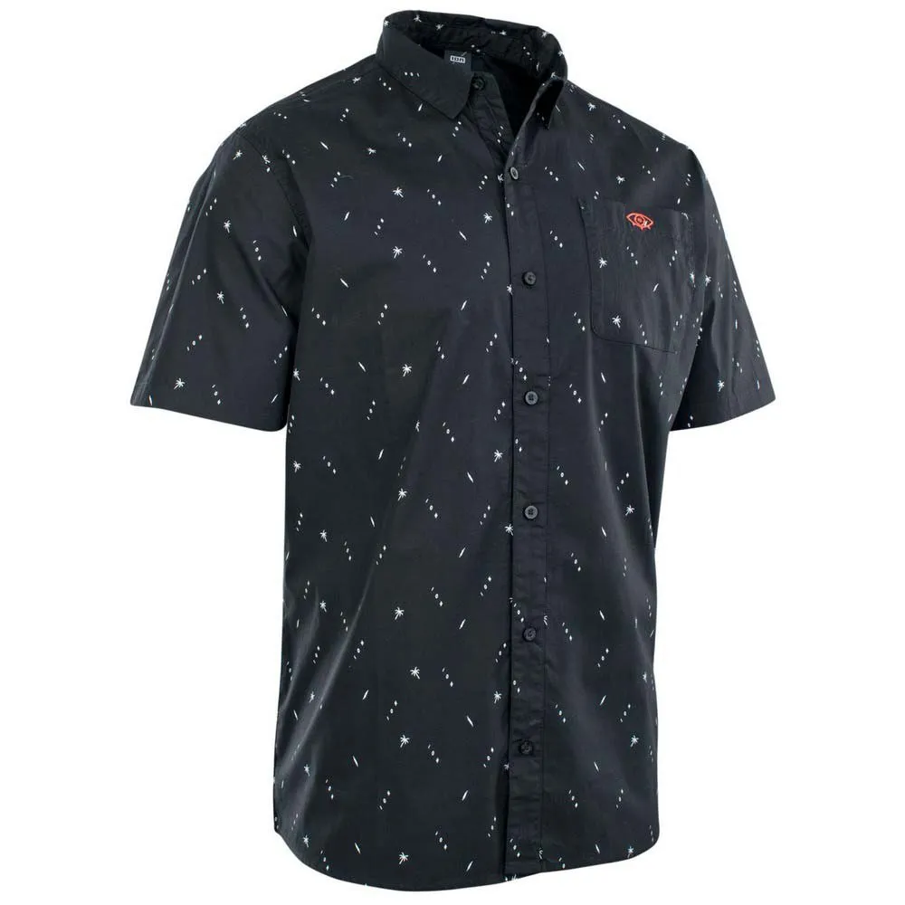 ION Stoked Kurzarmhemd, Black, S ION Stoked Kurzarmhemd, Black, S