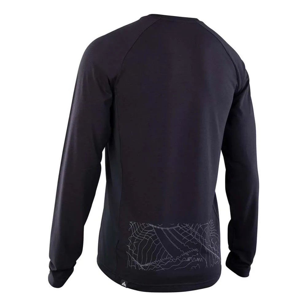 ION Traze Langarm Enduro Trikot, Black ION Traze Langarm Enduro Trikot, Black