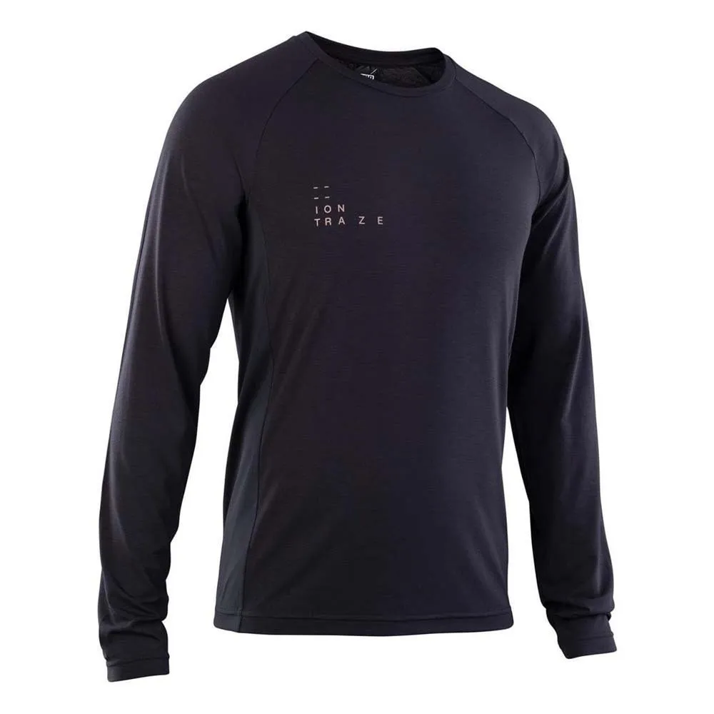 ION Traze Langarm Enduro Trikot, Black ION Traze Langarm Enduro Trikot, Black