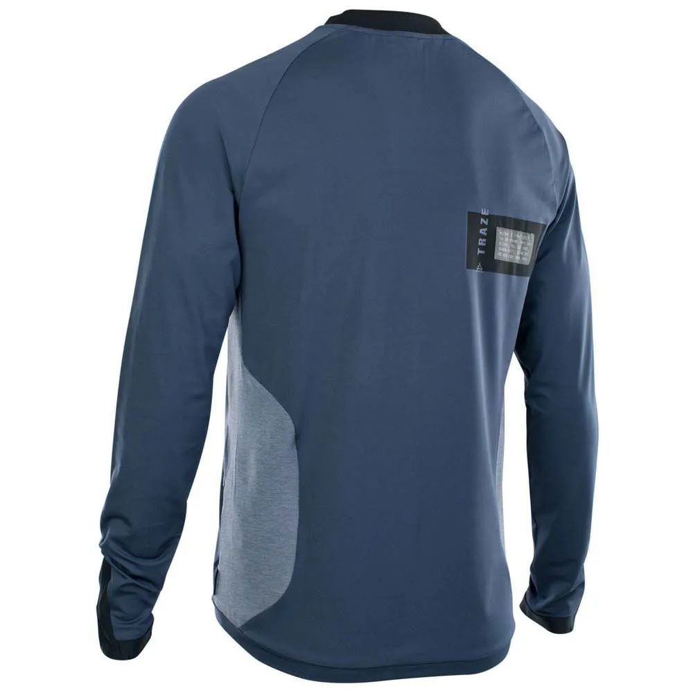 ION Traze Vent Langarm Enduro Trikot, Indigo dawn, S ION Traze Vent Langarm Enduro Trikot, Indigo dawn, S