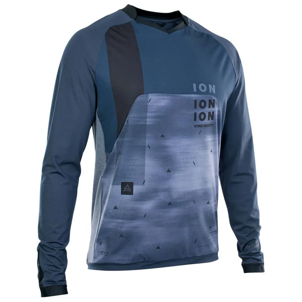 ION Traze Vent Langarm Enduro Trikot, Indigo dawn, S ION Traze Vent Langarm Enduro Trikot, Indigo dawn, S