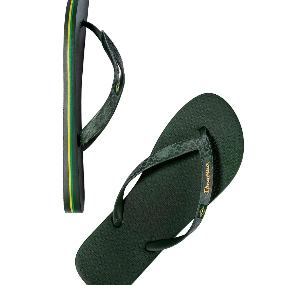 Ipanema Classica Brasil Ii Flip-flops female, Green / green, EU 41-42 Ipanema Classica Brasil Ii Flip-flops female, Green / green, EU 41-42