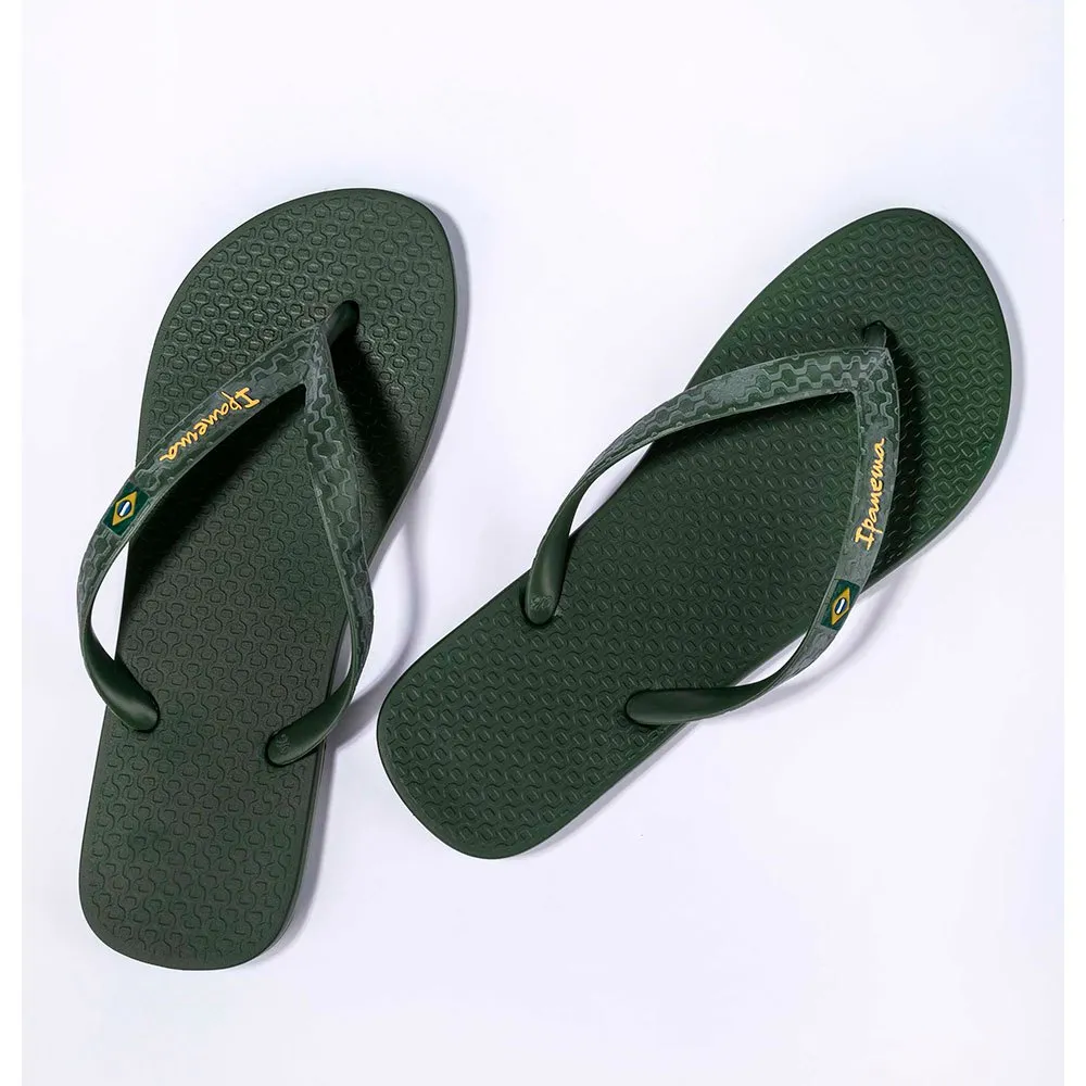 Ipanema Classica Brasil Ii Flip-flops female, Green / green, EU 41-42 Ipanema Classica Brasil Ii Flip-flops female, Green / green, EU 41-42