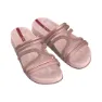 Pink / metallic / red