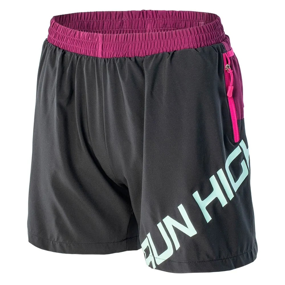 IQ Erio Kurze Hose female, Black / dark purple IQ Erio Kurze Hose female, Black / dark purple