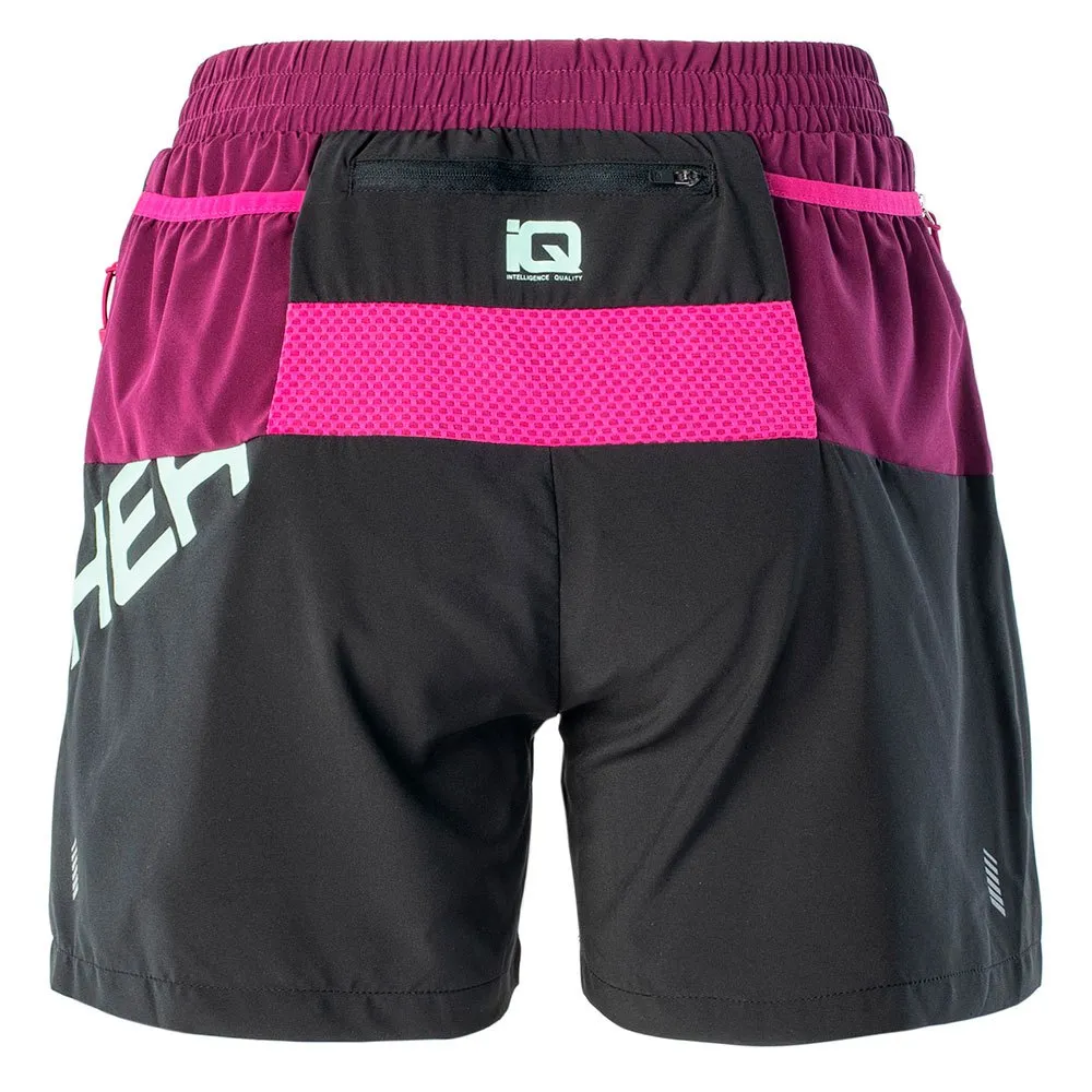 IQ Erio Kurze Hose female, Black / dark purple IQ Erio Kurze Hose female, Black / dark purple