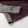 IQ Immo Fleece Mit Halbem Reißverschluss female, Potent purple / dark grey melange